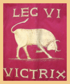 Enseigne Legio VI Victrix le taureau